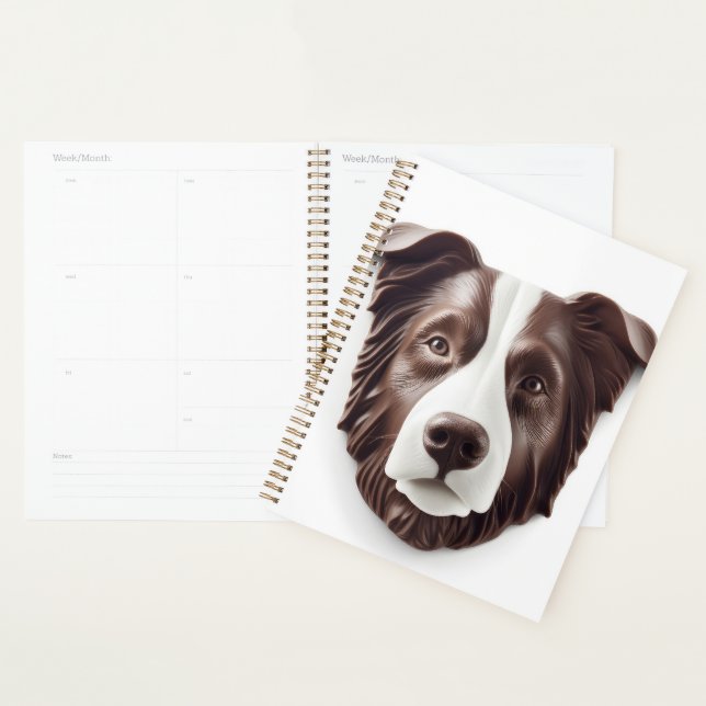 Border Collie Dog 3D Inspiriert Planer (Anzeige)