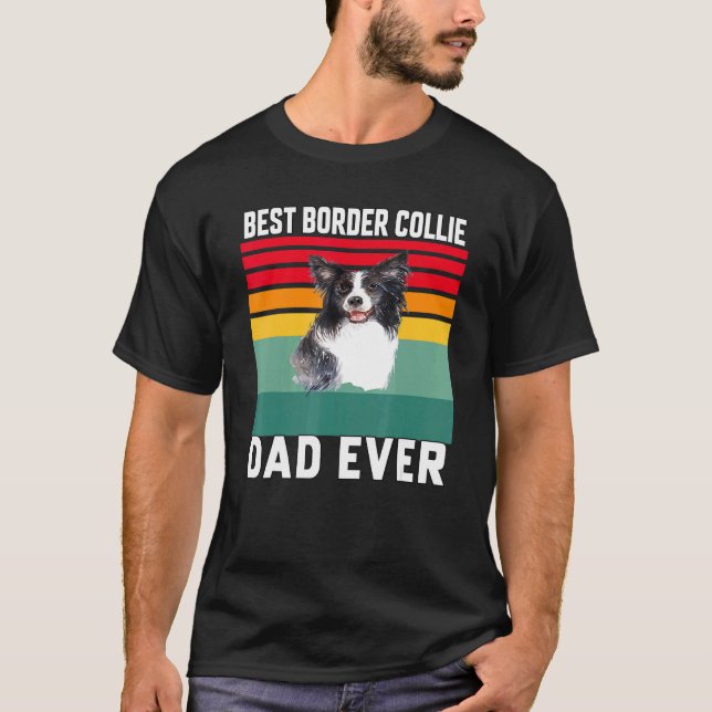 Border Collie Dog Eigentümer des Hauses Best Weste T-Shirt (Vorderseite)