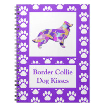 Border Collie Dog Kisses Silhouette Niedlich PPY&B