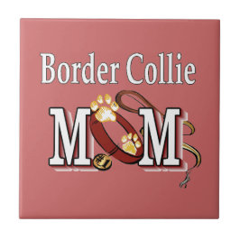 Border Collie Dog MAMA Fliese