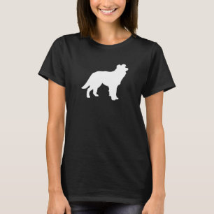 Border Collie Dog Mama Vater Haustier Niedliche We T-Shirt