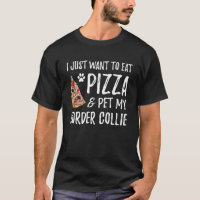 Border Collie Dog Pizza Hund Mama