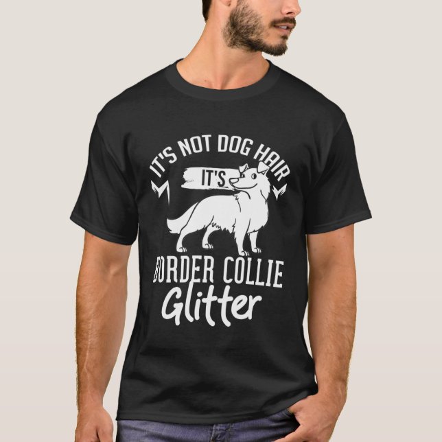 Border Collie Dog  Puppies Owner T-Shirt (Vorderseite)