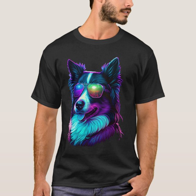 Border Collie Dogs Border Collies T-Shirt (Vorderseite)