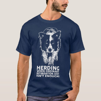 Border Collie Funny Herding Rasse T-Shirt