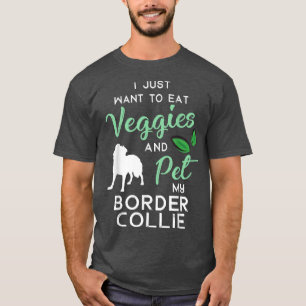 Border Collie Funny Vegan Dog Lover Eigentümer Xma T-Shirt