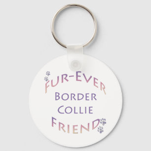 Border Collie Furever Schlüsselanhänger