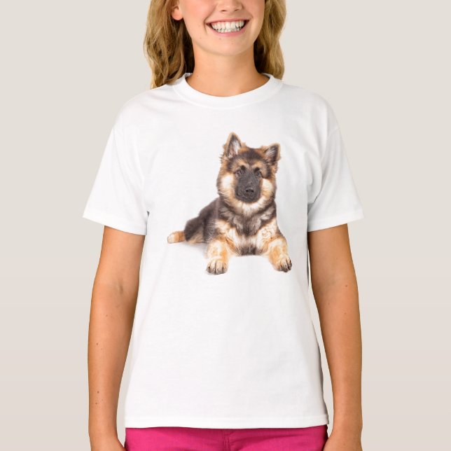 Border Collie German Shepherd Mix T-Shirt (Vorderseite)