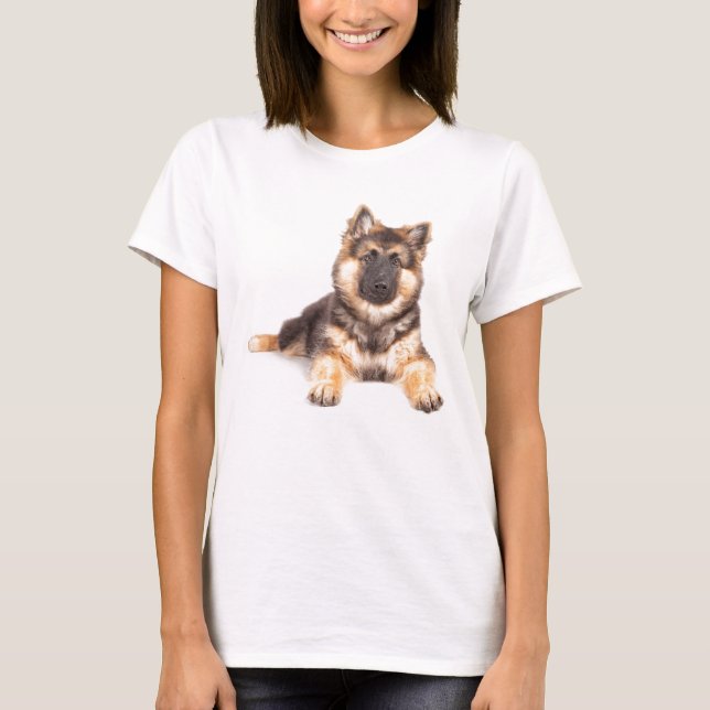 Border Collie German Shepherd Mix T-Shirt (Vorderseite)