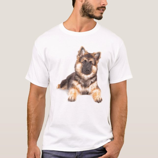 Border Collie German Shepherd Mix T-Shirt (Vorderseite)
