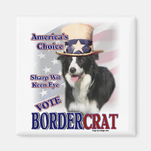 Border Collie Geschenke Magnet