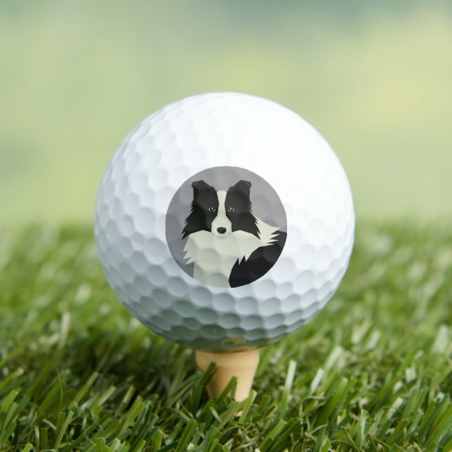Border Collie Golfball (Insitu T-Shirt)