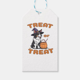 Border Collie Halloween Hunde Kostüm � Leckerei od Geschenkanhänger