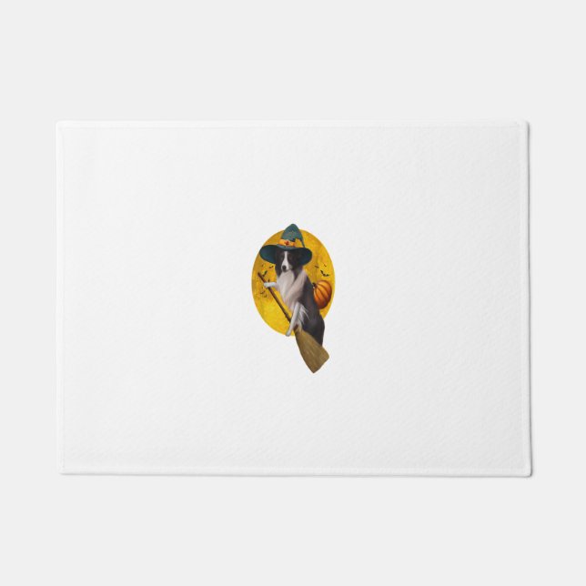 Border Collie Halloween Kostüm Shirt Männer Frauen Fußmatte (Vorderseite)