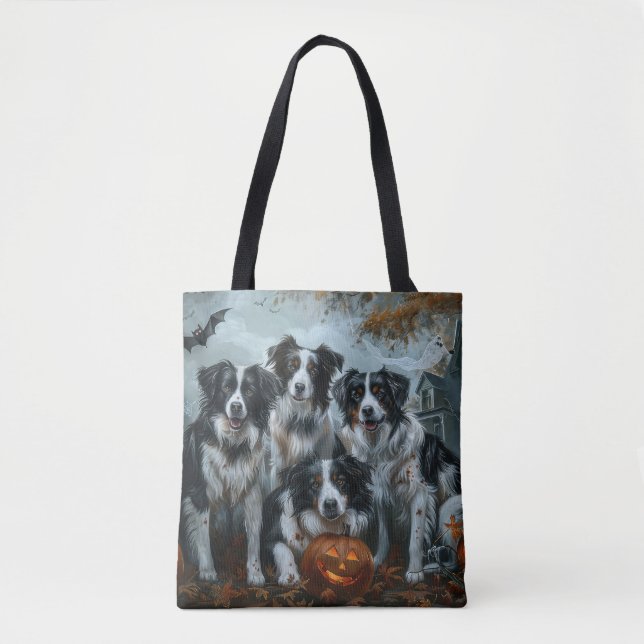 Border Collie Halloween Night Doggy Delight (Vorderseite)