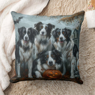 Border Collie Halloween Night Doggy Delight Kissen