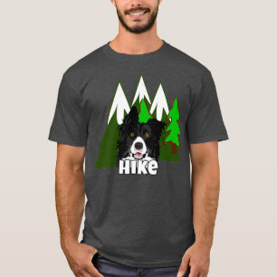 Border Collie Hike  T-Shirt