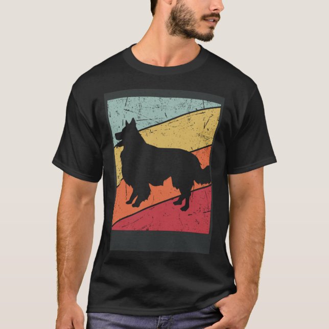 Border Collie Hund Für Männer Frauen Border Collie T-Shirt (Vorderseite)