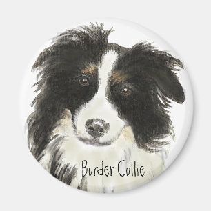 Border-Collie-Hund O Magnet