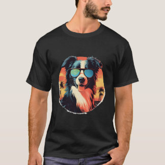 Border Collie Hunde Männer Frauen Kinder T-Shirt