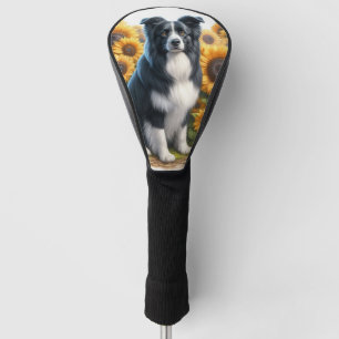 Border Collie Hundeliebhaber Golfkopfabdeckung Golf Headcover