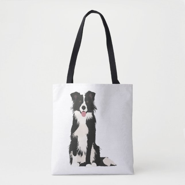 Border Collie Illustration! (Vorderseite)