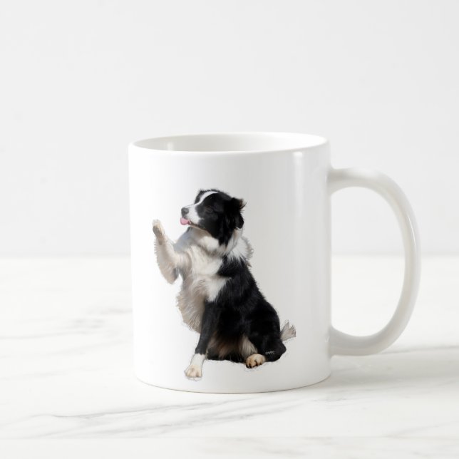 Border-Collie Kaffeetasse (Rechts)