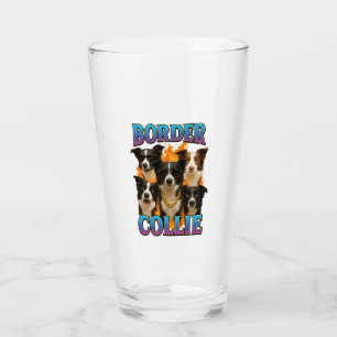 Border Collie Kopie Glas