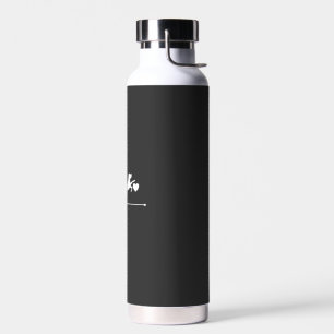 Border Collie Liebhaber-Mutter-Geschenke Herzschla Trinkflasche