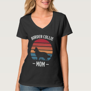 Border Collie Mama Funny Border Collie T-Shirt