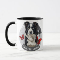 Border Collie Mama-Tasse – Kaffee-Geschenktasse fü