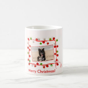 Border Collie Merry Christmas Kaffee Tasse 11 oz