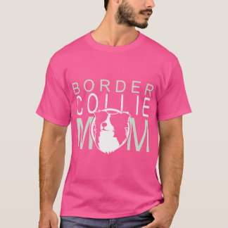 Border Collie Mom NickerStickers on Redbubble Rela T-Shirt