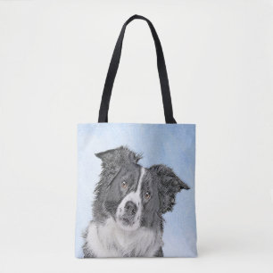 Border Collie Painting - Niedliche Original Dog Ar
