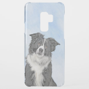 Border Collie Painting - Niedliche Original Hunde  Uncommon Samsung Galaxy S9 Plus Hülle