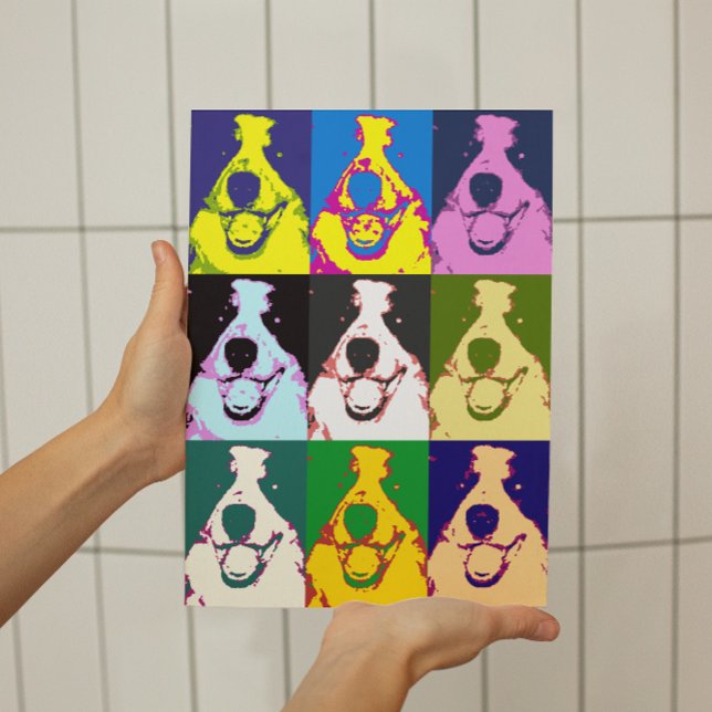 Border Collie Pop Art Poster (Von Creator hochgeladen)