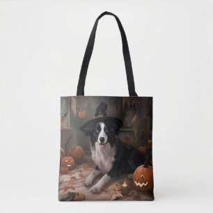 Border Collie Pumpkins Halloween Beängstigend