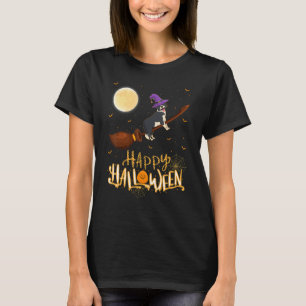 Border Collie Ride Witz Shotgun Border Collie Dog T-Shirt