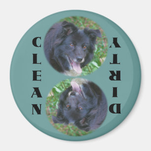 Border-Collie-Spülmaschinen-Magnet Magnet