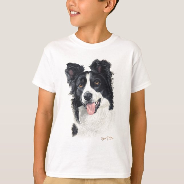 Border-Collie T-Shirt (Vorderseite)