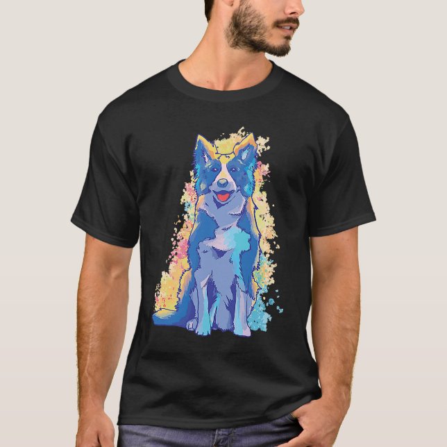 Border Collie T-Shirt (Vorderseite)