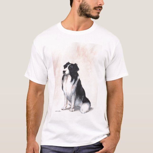 Border-Collie T-Shirt (Vorderseite)