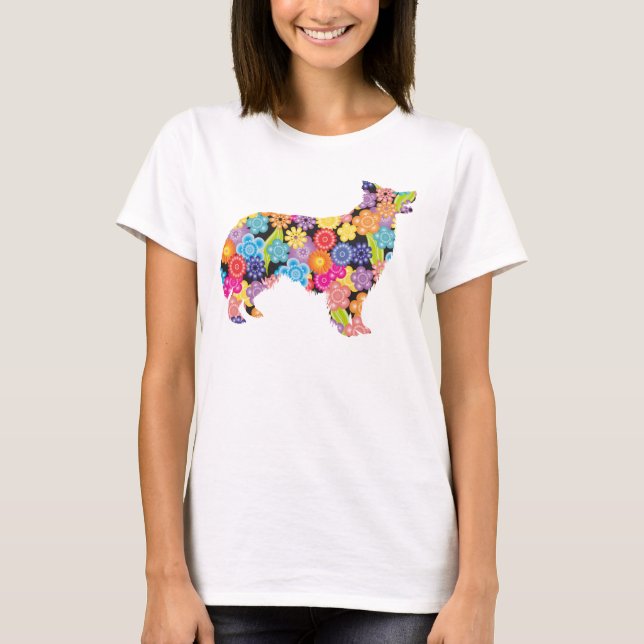 Border-Collie T-Shirt (Vorderseite)