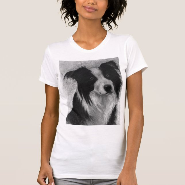 Border-Collie T-Shirt (Vorderseite)