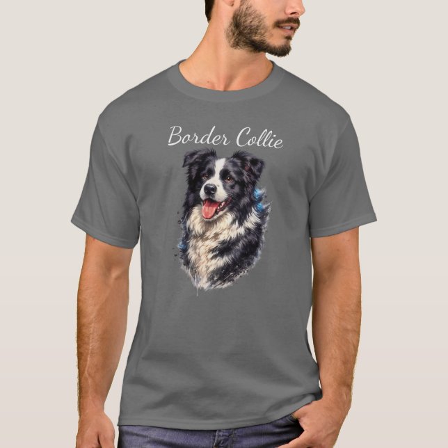 Border Collie T-Shirt (Vorderseite)