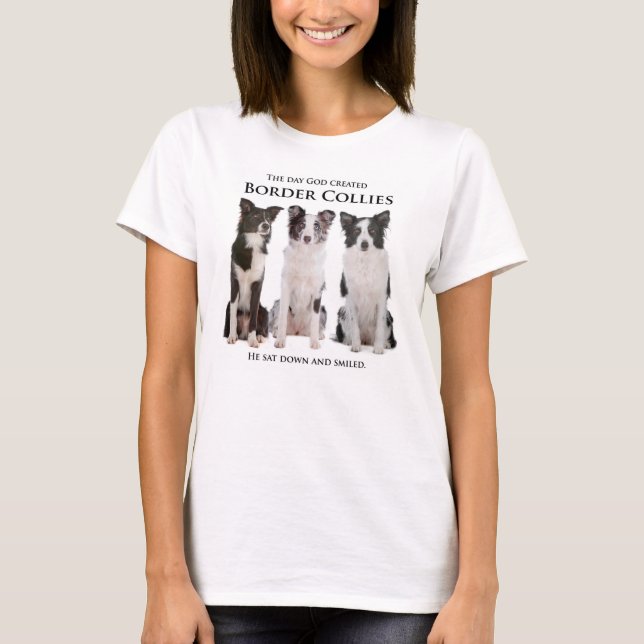 Border Collie T - Shirt (Vorderseite)