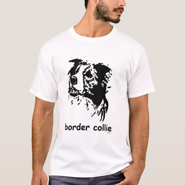 Border-Collie T-Shirt (Vorderseite)
