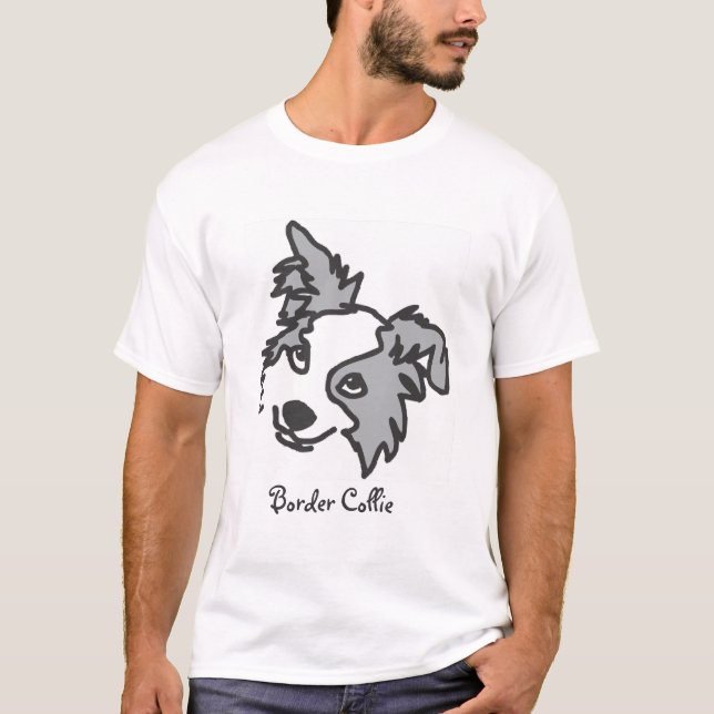 Border-Collie T-Shirt (Vorderseite)