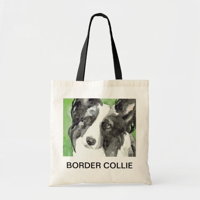 Border Collie Tragetasche (Vorne)