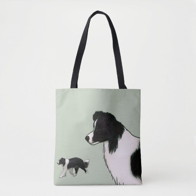 Border Collie-Tragetasche (Vorderseite)